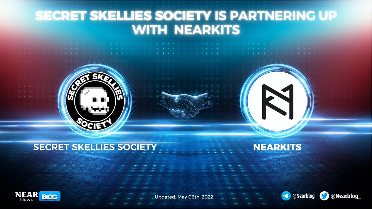 WalkyrienVC's tweet photo. 📢@SecretSkellies is partnering up with @NearKits_io 

🔷#SecretSkelliesSociety a deflationary ecosystem with 2 factions (Skellies &amp; Grimms Army) &amp; $UTO token 
#NEARprotocol 
🔷#NEARKits first NFT portfolio on #NEAR 🤩

#NearBlog #NEAR #SecretSkellies #NEARKits https://t.co/7xBLnWKFa0