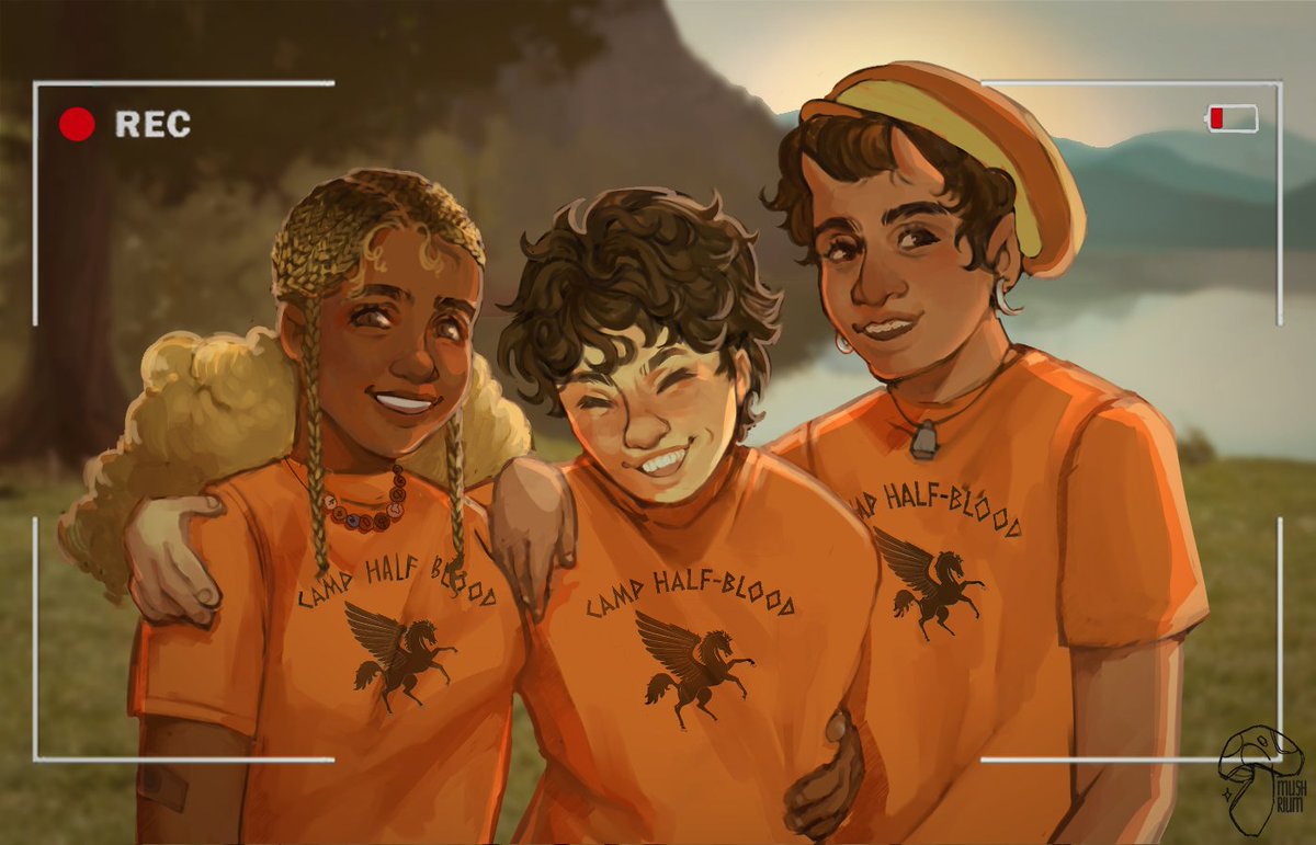 Say cheese!
#PJOSeriesArt #PercyJacksonfanart #annabethchase #PercyJackson #Groverunderwood