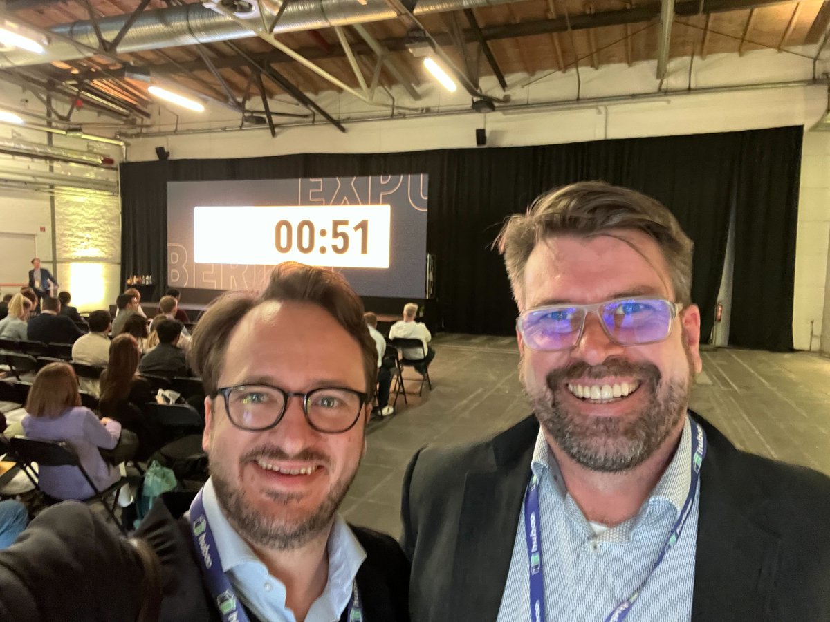 dr_ksp's tweet photo. After quite some time, we are on the road again!

Visiting partners and customers in Berlin at the E-Commerce Berlin EXPO. Having fun with Markus Iwanczok! https://t.co/TiJEzcd0sB