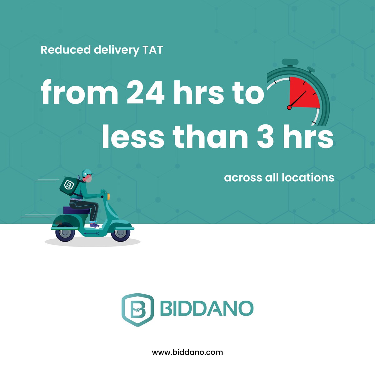 biddano's tweet photo. B-Kart, the logistics service of Biddano makes the process of delivering medicine from Super-stockist to pharmacies a hassle-free one by reducing delivery time from 24 hours to less than 3 hours. 

#delivery #deliveryservice #deliveryorder #startup #biddano #bkart #logistics https://t.co/Rj0S2NVh6J