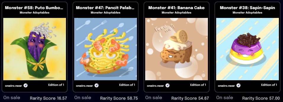 oneiro_art's tweet photo. FOOD SERIES STILL AVAILABLE FOR ADOPTION!!
adopt now~
https://t.co/1ySqgRXpST

#nearNFTs #NEARprotocol #NEARnft #PARASnft #NFT #NFTCollection #NFTartist #NFTs #nftart #NFTCommumity #HypeDAO #yagagang $NEAR #NFTcollectibles 

@ParasHQ @NEARProtocol @NearSyndicate https://t.co/GTyYaUxbYc