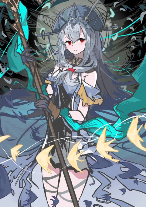 スカジのスキンすき
#Arknights 
#アークナイツ 