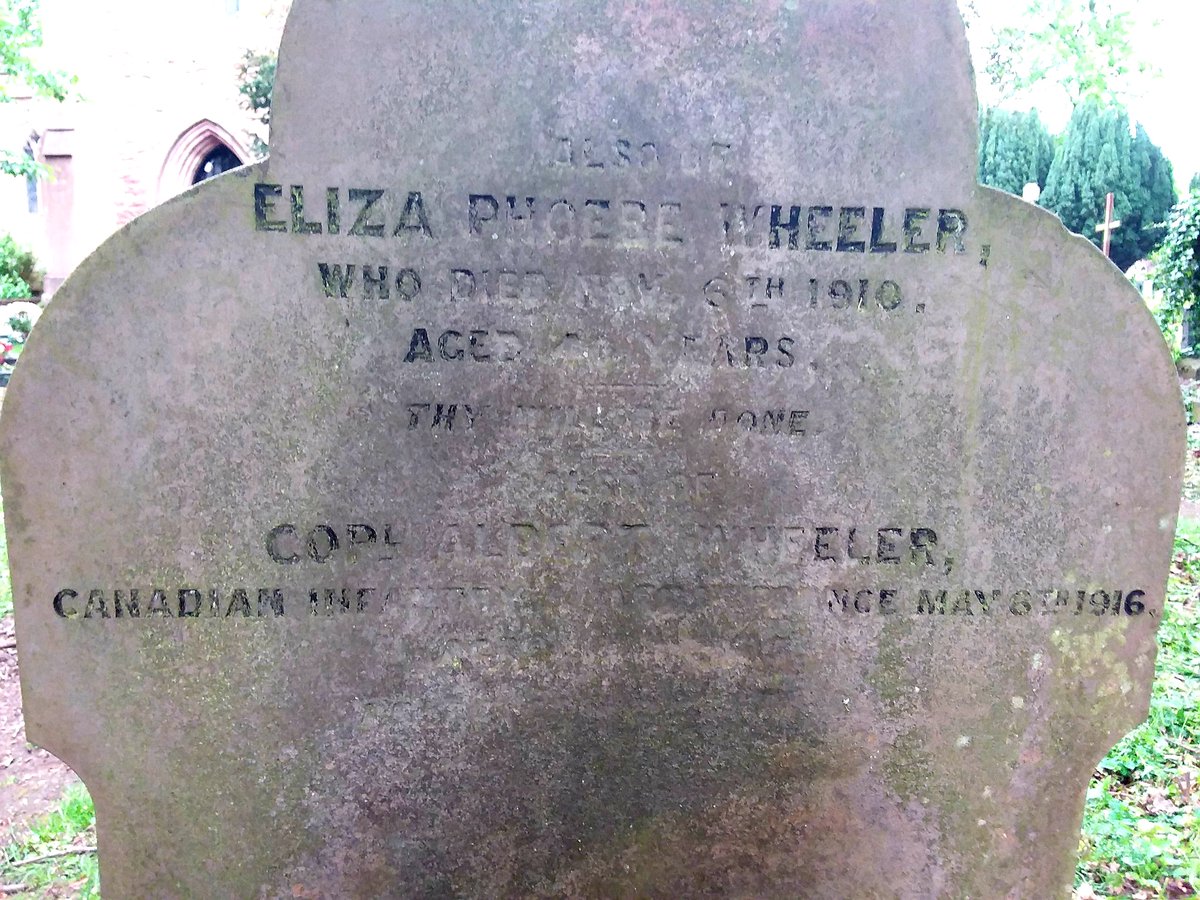 InscriptionsWw1's tweet photo. #RememberedHere
Corporal Albert Wheeler
Died 6 May 1916
Aged 35
#CanadianInfantry (#HampshireRegiment)
#StMarysChurch #Kingswinford #Dudley
#WW1 #LestWeForget
Online records via https://t.co/FJmaYFutGj https://t.co/iU7a3gtcRd