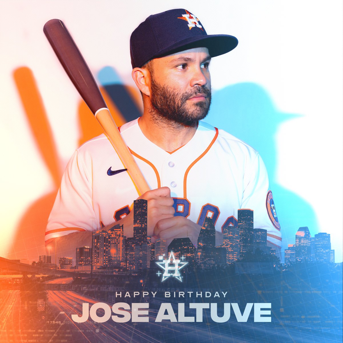 astros's tweet photo. Happy Birthday, @JoseAltuve27! 🥳 https://t.co/6u4UHfYc7M