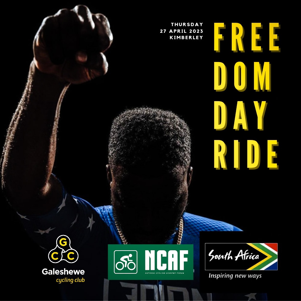Do you know what our favorite part of cycling is? The opportunity to ride #FreedomDayRide2023 #YouWillNeverRideAlone @diversecycling @SportsEquality @UCI_media @NathiMthethwaSA @CiskaAustin @letshegom @ride24_sa @SuperSportTV @Sportscience_sa @varsitysportsSA @BuhleMadlala