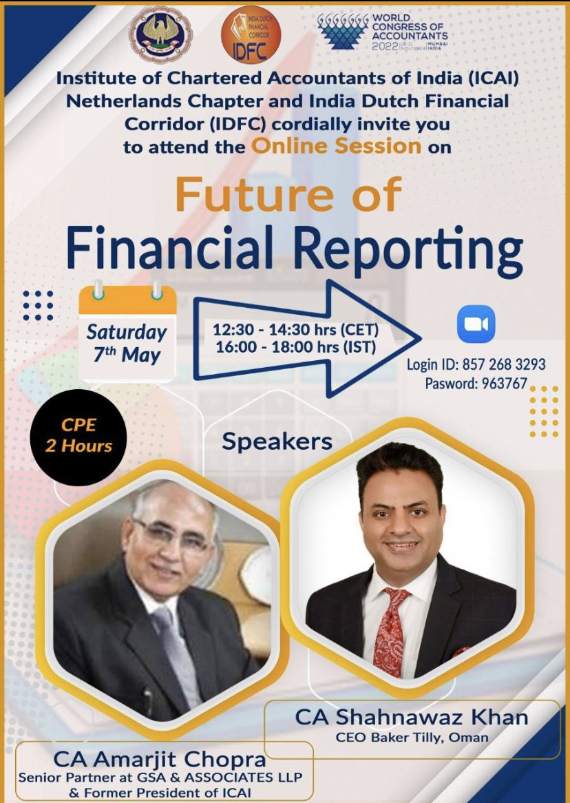 ICAI Netherlands Chapter (@icainetherlands) on Twitter photo 