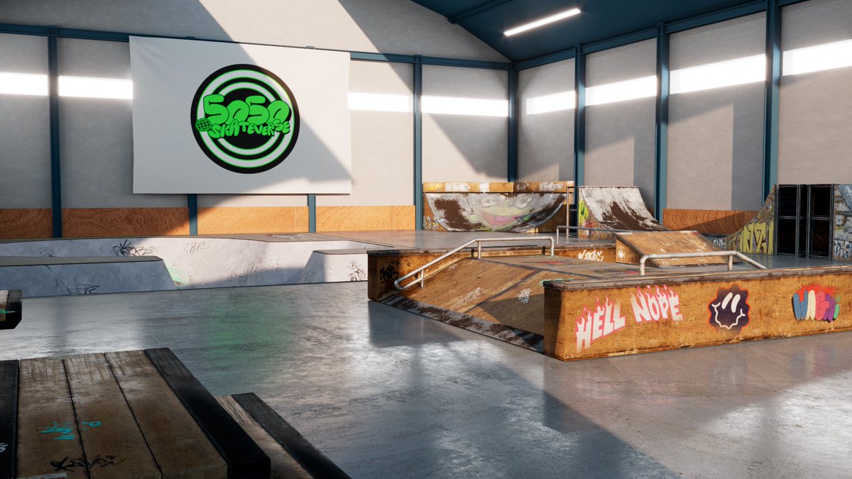 Our skatepark !grind 👀

#5050Skateverse #NFT #NFTCommmunity