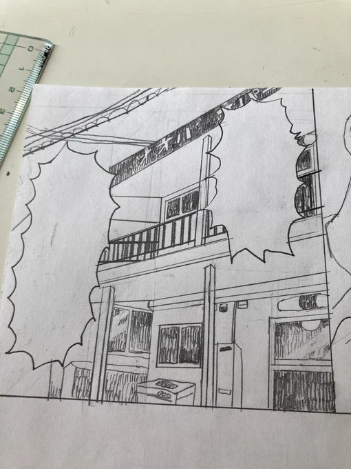 アパートです 