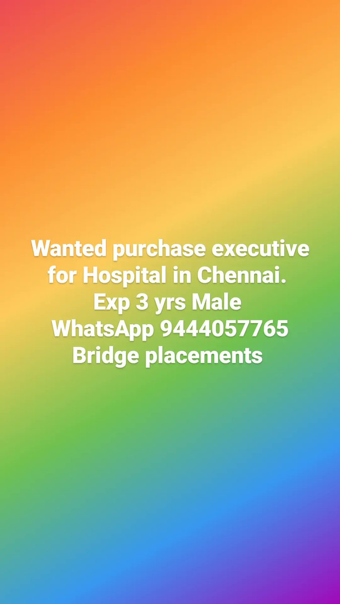 Bridgeplacement's tweet image. #purchaseexecutive #purchase #hospitaljobs #bridgeplacementsjobs