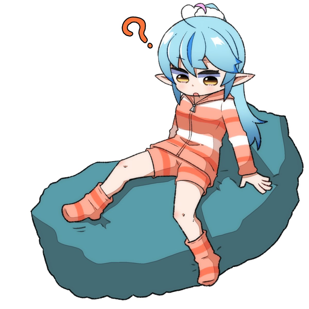 雪花ラミィ 「#LamyArt 
ユキボー 」|honmirinのイラスト
