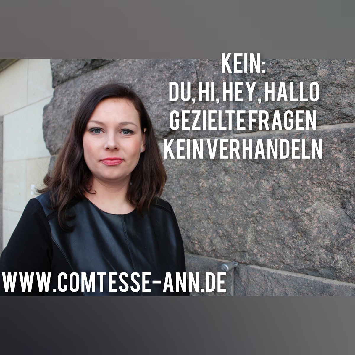 ComtesseAnn's tweet photo. Klare Worte und ich spreche glaube ich im Namen aller Ladies!
@ComtesseAnn 
https://t.co/TnW2Pmffc0
#dominastudio #domina #dominatrix #dominahamburg https://t.co/6pnx2jv1Y4