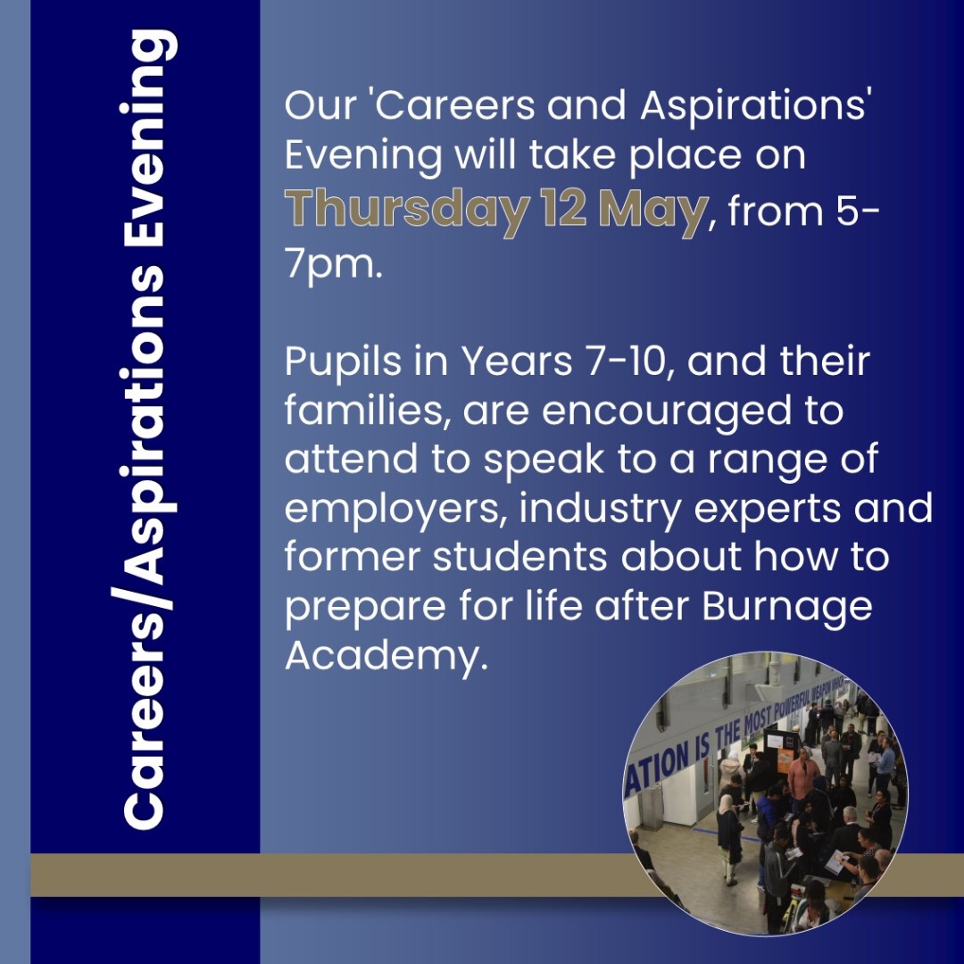Careers/Aspirations Evening is back! Next Thursday, come &amp; speak to a range of experts about careers &amp; pathways.
<a href="/ConnellCollege/">Connell Co-op College</a> <a href="/loretocollege/">Loreto College Manchester</a> <a href="/xaveriansfc/">Xaverian College</a> @TraffordCollege <a href="/UoMSchools/">University of Manchester School & Colleges Team</a> <a href="/AndronFM/">Andron FM</a> <a href="/AmazingAppsUK/">Amazing Apprenticeships</a> <a href="/GM_Higher/">Greater Manchester Higher</a> <a href="/SETA1966/">SETA Training</a> @NCS <a href="/CPSUK/">Crown Prosecution Service</a> 
Read more: ow.ly/v87I50IZyK2
