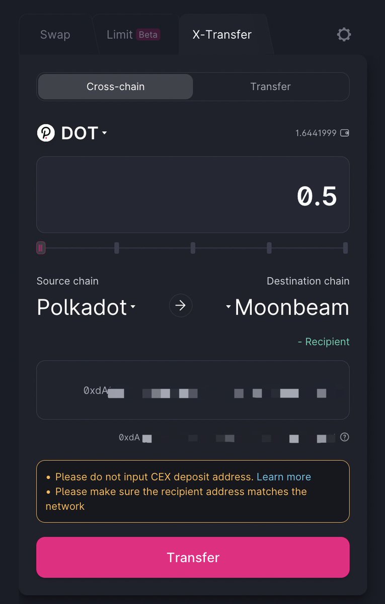 ZenlinkF's tweet photo. #XCM permet le mouvement de jetons sans pont et l'interconnexion entre les parachains🌟

Zenlink X-Transfer prend en charge les transferts inter-chaînes pour $DOT entre la chaîne de relais @Polkadot et @MoonbeamNetwork💫

 Plus de cas d'utilisation de $xcDOT sur @ZenlinkPro ! https://t.co/PH35PlKbUG