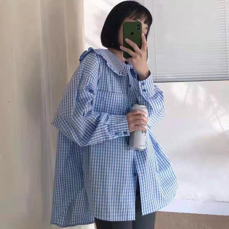 SelectAmpersand's tweet photo. ギンガムチェックカラーブラウス💙💙

￥4,400(税込)

https://t.co/TPIMyuIUZF https://t.co/9sbRlEigln