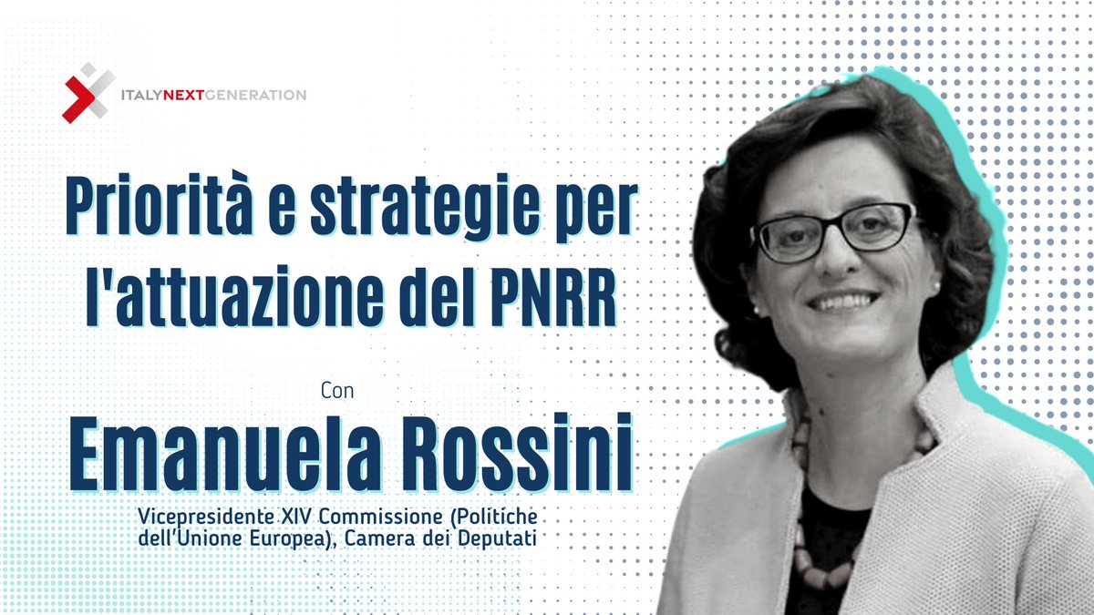 È arrivato il momento dell’attuazione del #PNRR: quali dovrebbero essere le azioni prioritarie? Lo abbiamo chiesto a <a href="/EmanuelaRossin5/">Emanuela Rossini</a>, Vicepresidente XIV Commissione <a href="/Montecitorio/">Camera dei deputati</a>.
Continua a seguirci per le prossime interviste!
youtu.be/9IJuM2viVcs