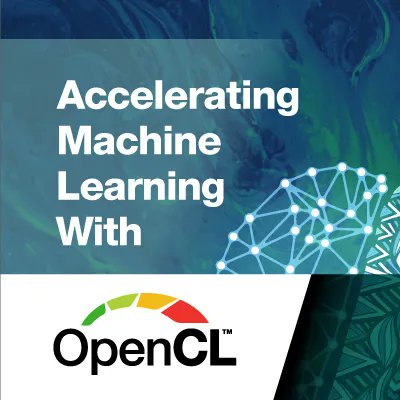 Join our new #IWOCL live webinar: 'Accelerating Machine Learning with OpenCL'. Wed May 11, 10am PDT. Talks from @Qualcomm (extension for ML) and @intel (OpenCL vs GPU asm. for ML) and @thekhronosgroup introducing their new ML Forum + Q&A. Register : buff.ly/3vQYO8w