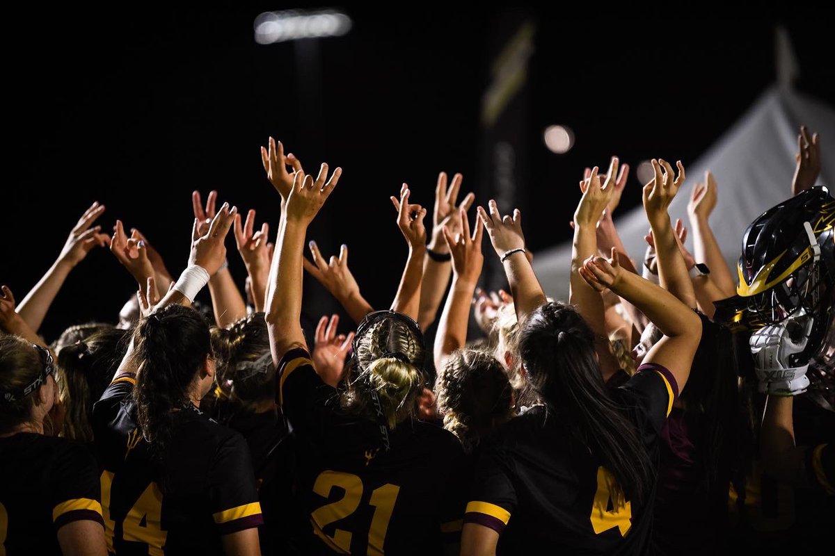 HISTORY IN TEMPE 😈

<a href="/SunDevilWLax/">Sun Devil Lacrosse</a> is advancing to the Pac-12 Lacrosse Tournament Championship for the first time 🥳