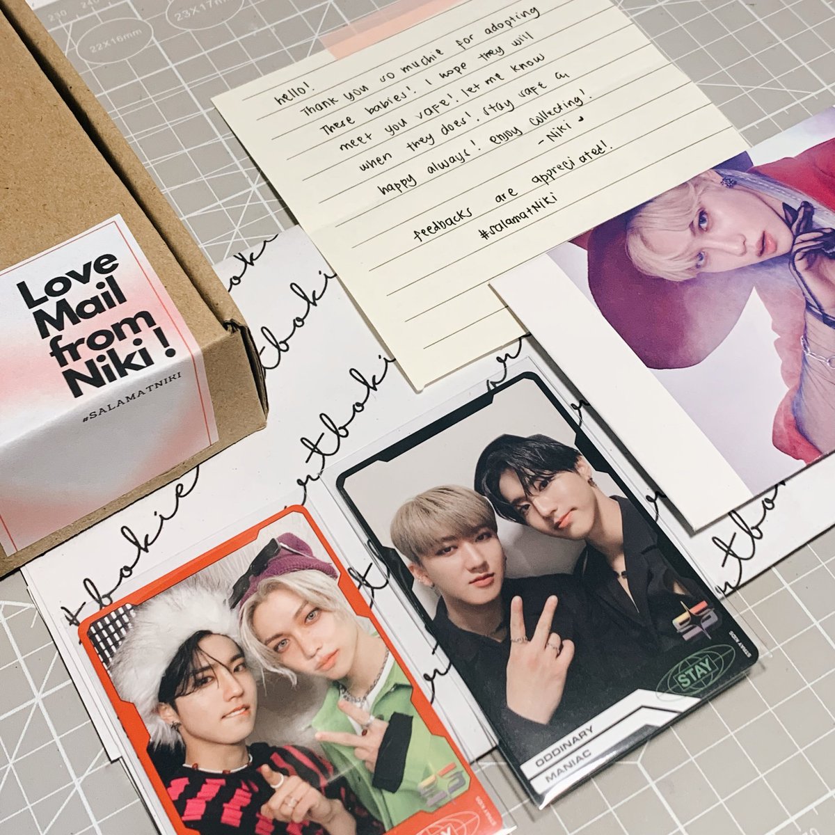 LUVLIN0's tweet photo. ꒰ 💌 ꒱ — #luvlinomails #salamatniki

they came home today <3 thank u @cartbokie for the super pretty &amp; secured packaging !! TT https://t.co/nOwJwx5KFL