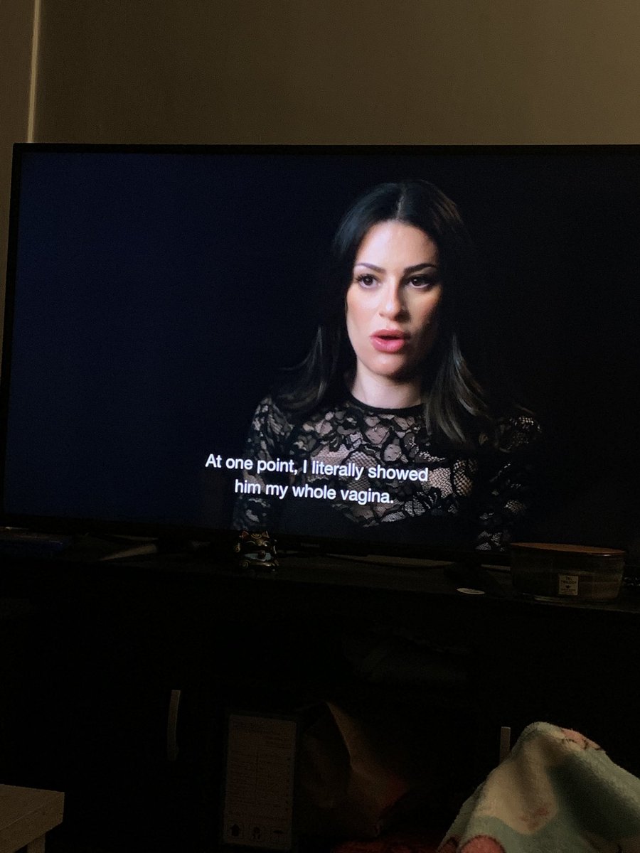 SpidermanIsMyBF's tweet image. Out of context Lea Michele #SpringAwakeningHBO