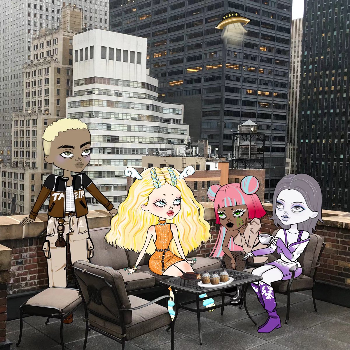 Theirsverse 是由11位Z世代多族裔艺术家作为核心主导的多文化NFT，并且得到了明星伊能静的大力支持与推广
抽3个WL 48H
1. 关注<a href="/Theirsverse/">Theirsverse</a>, <a href="/defieye_io/">DeFieye</a>, <a href="/defiteddy2020/">DeFi Teddy</a>
2. RT &amp; Like；
3. 通过DeFieye专属链接 discord.gg/YWZTFfEe 加入Theirsverse Discord社区，获得【DeFieye Fren】身份