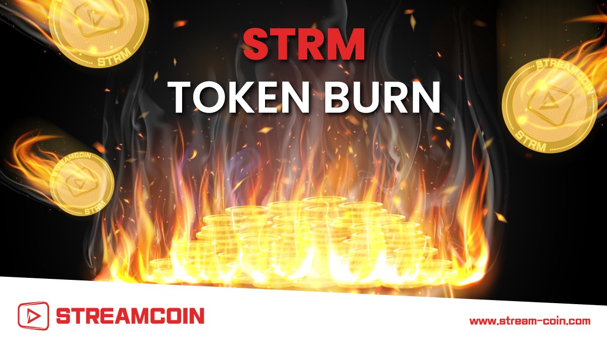 streamcoin_strm's tweet photo. Dear StreamCoin Holders, 

🔥 As per what was promised in the roadmap, we are proud to announce that we have completed the last planned burning round for $STRM on May 6, 2022, following the conclusion of our ICO. https://t.co/miU0hKcpjl