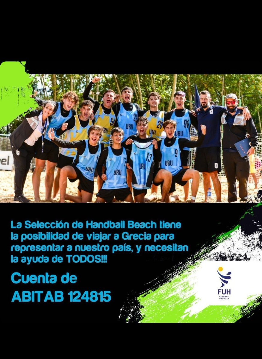 Tenemos la selección femenina y masculina en el mundial de handball. Entre todos los podemos ayudar! Después alentar . Vamos 💪.