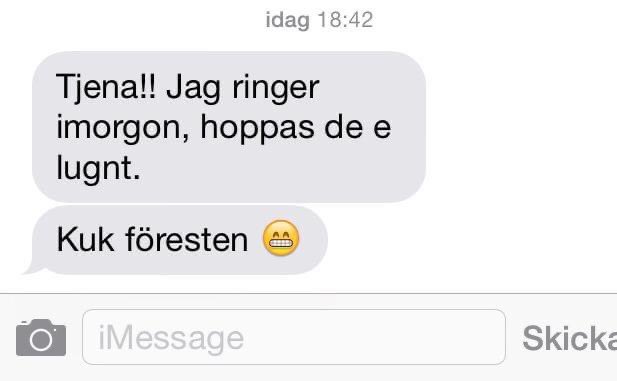 rakadtwitta's tweet image. Fick detta ifrån en väninna/kompis lillasyster för några år sen, underhållande :) #smsfail @swmadide syrran :)