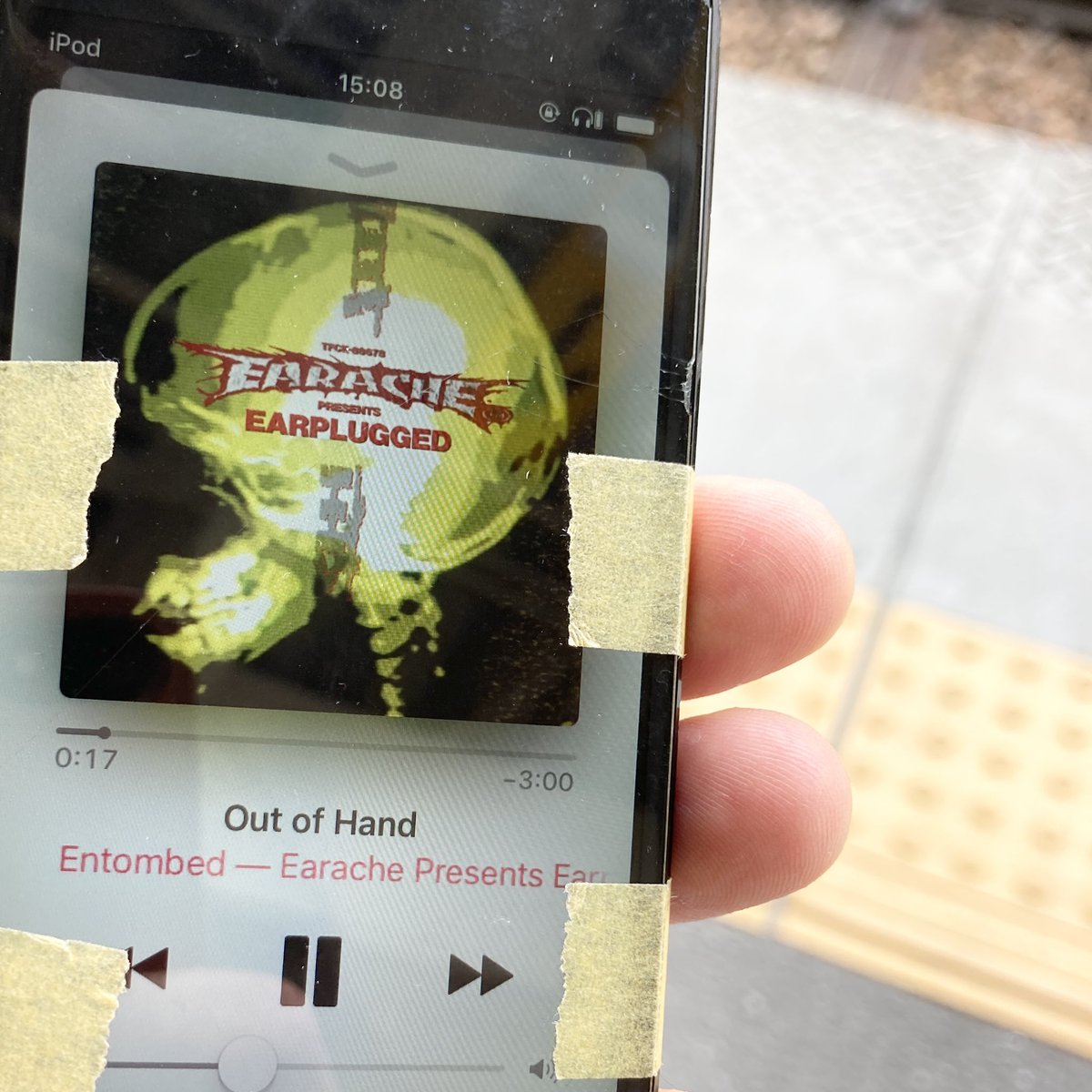 youcharist's tweet photo. #entombed #earache #earplugged https://t.co/uRB2W6HgcO