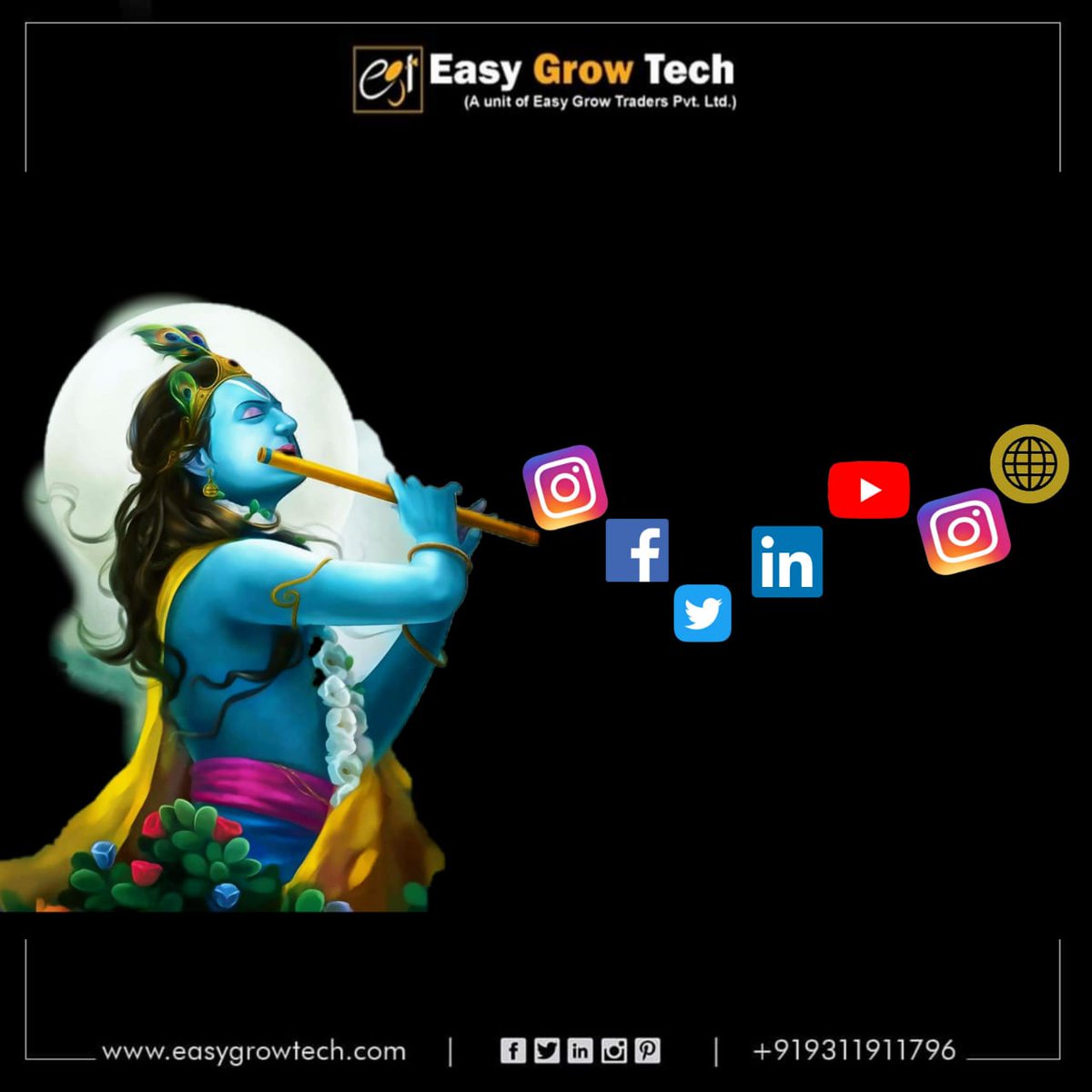 EasyGrowTech1's tweet photo. 𝐒𝐭𝐚𝐫𝐭 𝐖𝐢𝐭𝐡 𝐀 𝐏𝐥𝐚𝐧 𝐀𝐧𝐝 𝐅𝐢𝐧𝐢𝐬𝐡 𝐖𝐢𝐭𝐡 𝐑𝐞𝐬𝐮𝐥𝐭𝐬.
.
.
For more info
Visit Us: https://t.co/NwdLVfxJN2
Call Us: +91-931 1911 796
.
.
#digitalmarketing #easygrowtech #marketing #EGT #socialmediamarketing #socialmedia #business #branding #seo https://t.co/RIRe7jxnsD