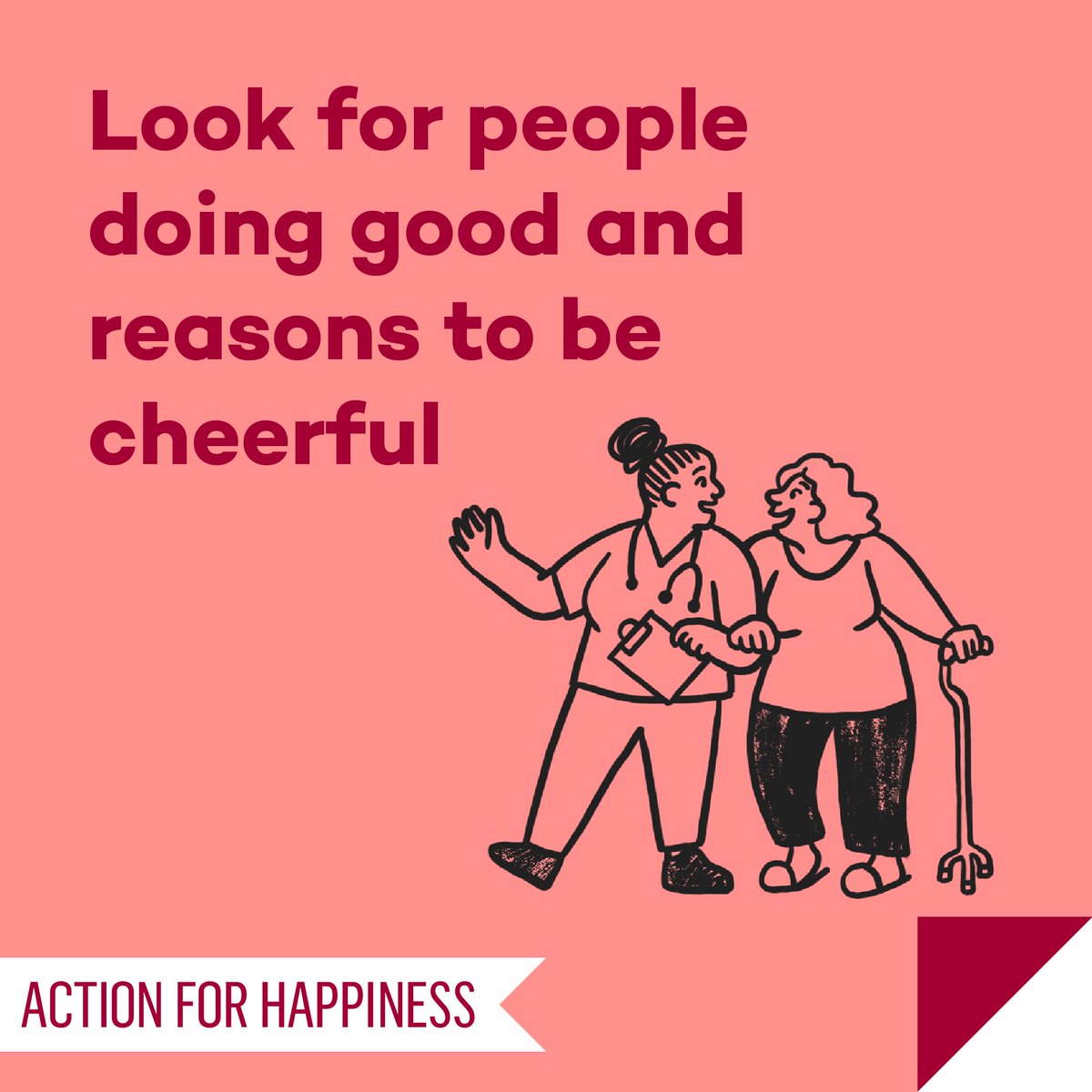 Action for Happiness tweet media