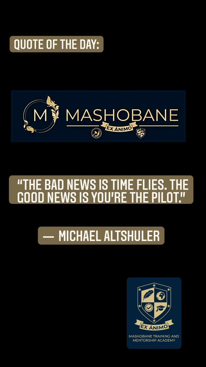 Mashobanegroup's tweet photo. #FridayMotivation 
#MotivationalQuotes https://t.co/RLusXcCUBN