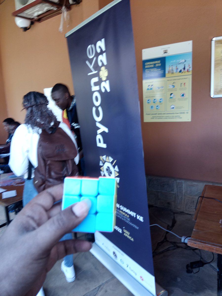 iamukasa's tweet image. Just got here..... #PyconKe