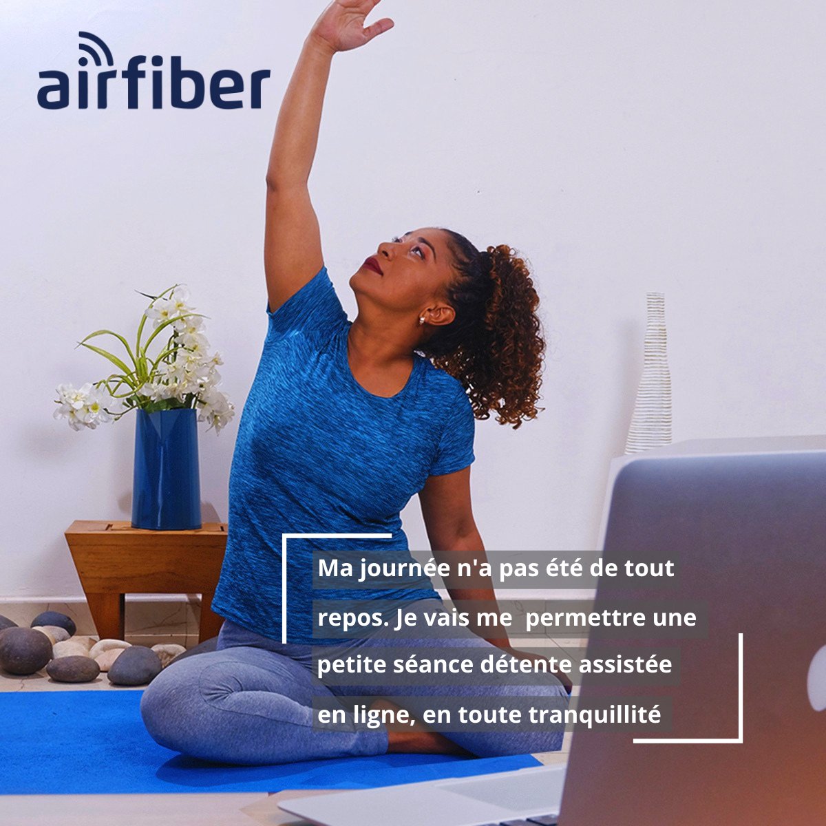 blueline_MG's tweet photo. Ultra rapide, fluide et accessible, "𝗔𝗶𝗿𝗳𝗶𝗯𝗲𝗿" vous épargne de tout désagrément.  

« Faites comme cette mère de famille, choisissez Airfiber 😉 ! »

Plus d'infos https://t.co/mSZ5Cc7Hdr https://t.co/kSXLvFax8y