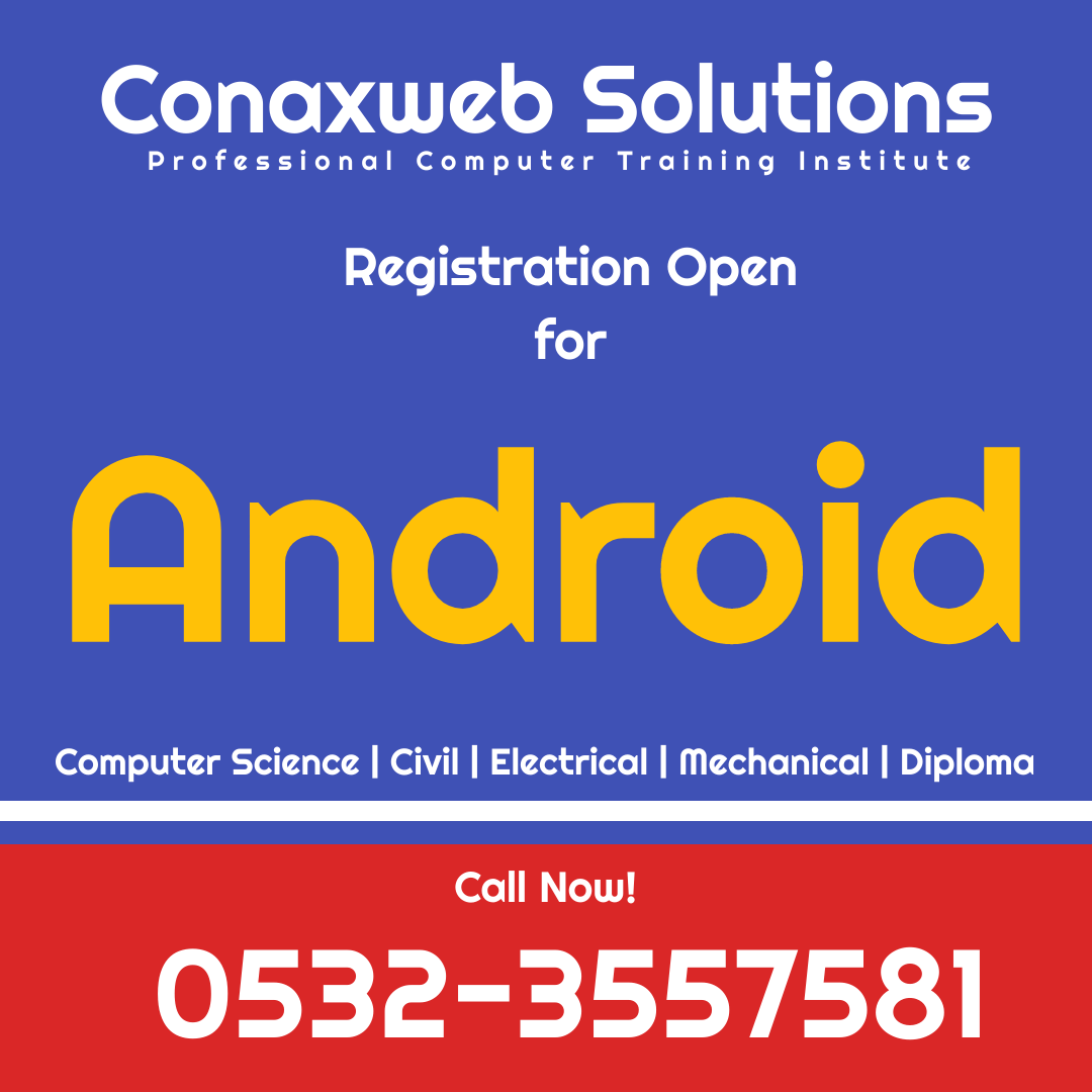 ConaXweb's tweet image. Android Training in Allahabad
👉 ( 📞 ) 0532-3557581, +91-9794206246
👉 ( 📧 ) info@conaxweb.com
👉 ( 🌐 ) conaxweb.com/training/detai…
#AndroidTraining #AndroidTrainingAllahabad #Android #Appdevelopments #coaching #training #course #conaxweb #prayagraj