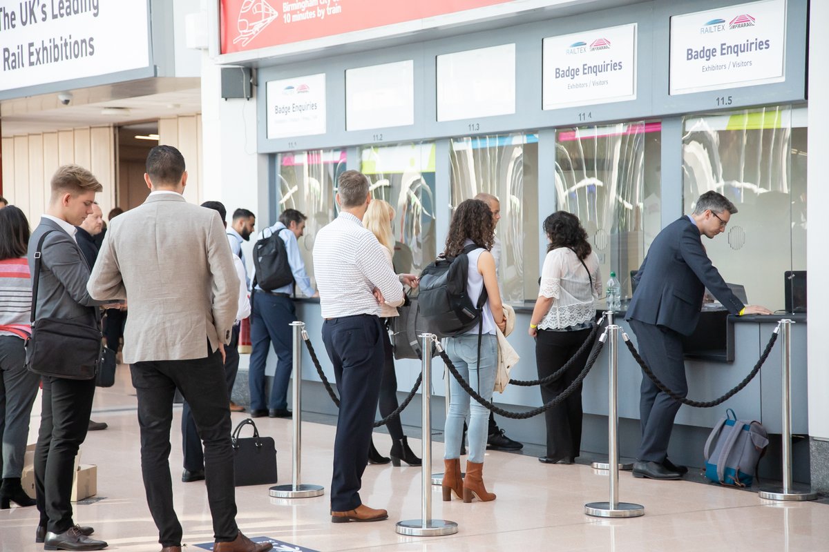 📣 Visitors can still register online via the show website and benefit from free admission or purchase their ticket, at a cost, on-site during the exhibition. 

 ➡️Register now 👉 bit.ly/36ZDXGi

#ontrack #railindustry #transportation #rail #railway #infrastructure