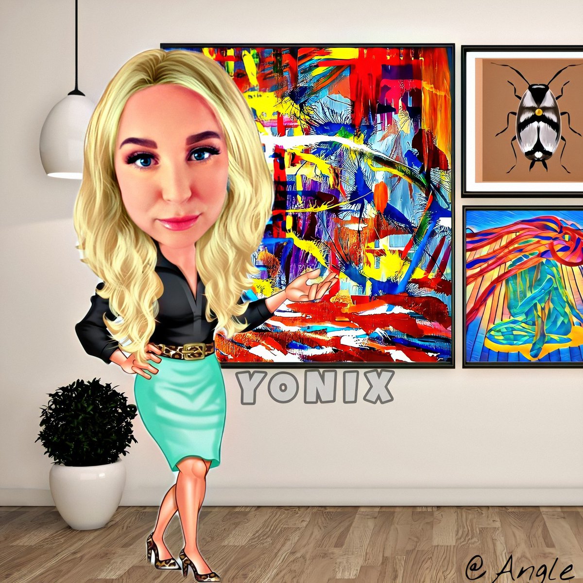 ApilFabros's tweet photo. @yoniartnft @Yonix_NFT 

I made your personalize caricature i hope you like this one❤

you can freely use it as your profile picture🤗 https://t.co/9ZEE7pXc6p