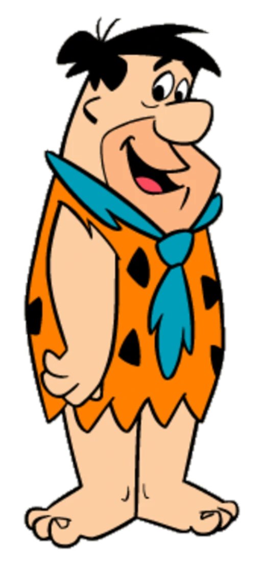 blackhaired_otd's tweet photo. Our black-haired character of the day is Fred Flintstone from The Flintstones. https://t.co/uvMEx7USct