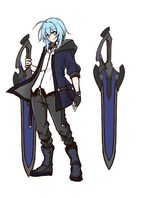 TRPG用にキャラデザをちょっと触ってました 