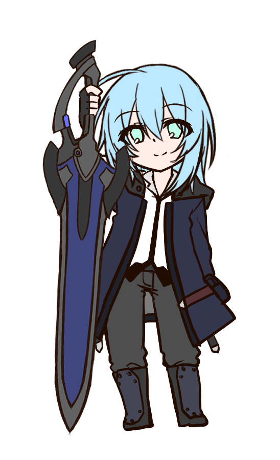 TRPG用にキャラデザをちょっと触ってました 