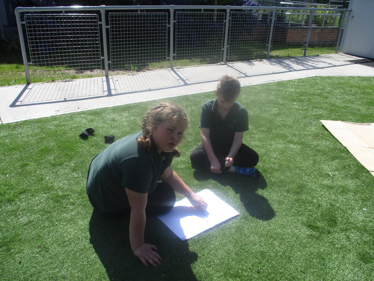 Bridgeview_Hull's tweet photo. #ClassInfinity Today, we went outside to complete our maths! We found our spots and then got to work. We worked in pairs to give each other peer support and then once we had all completed our work we had a running race! https://t.co/ywYSs3skr0
