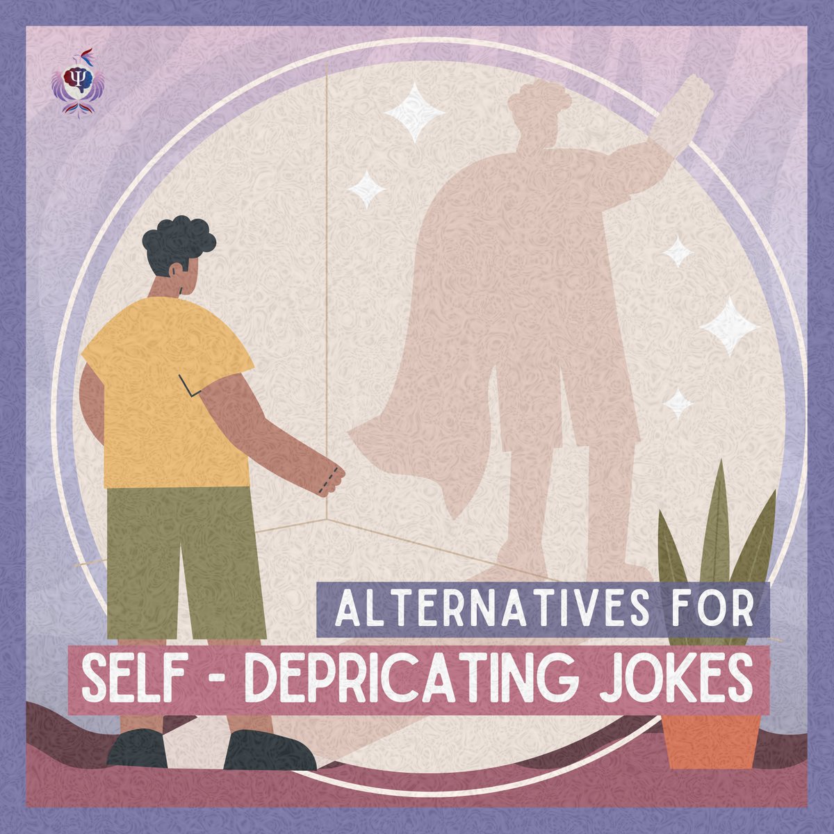 OPCFEUHS's tweet photo. #FlourishingFriday 
#OnePsychCommunity 

Self-deprecating humor is a form of self-awareness, but the person who employs it does so in a lighthearted, joking manner, highlighting what they perceive to be negative or undesirable characteristics about themselves. https://t.co/5RUq9MXUwq