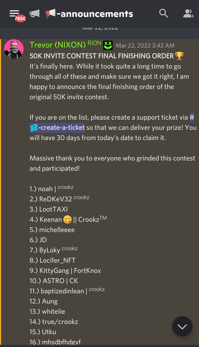 zaai_fa's tweet photo. @redkev @crookznft @NFT_NYC @rionlabsnft @TheHumanoidsNFT @ChibiLabs @Cryptoon_Goonz Nobody get their reward
you team should paid them https://t.co/fbs2PGGHZ5