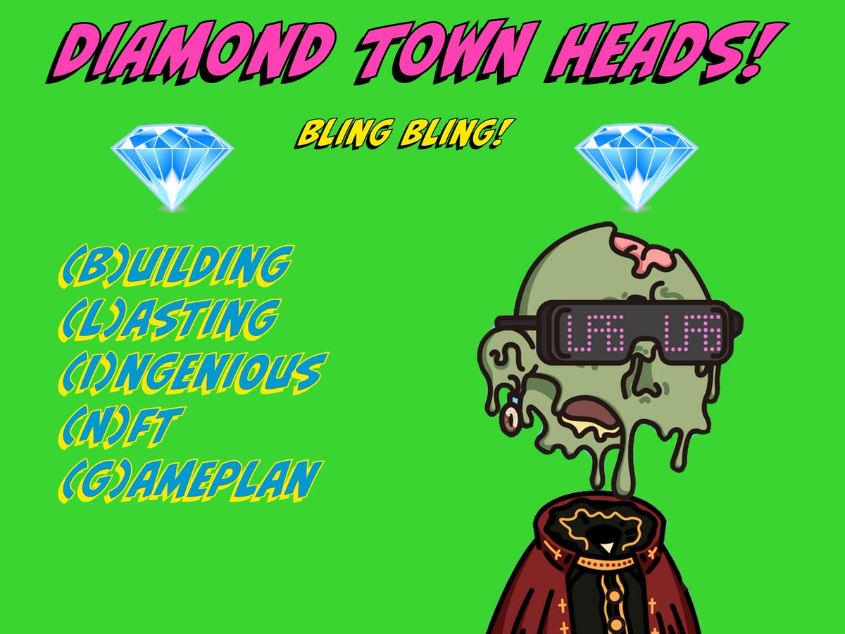 ShawShots's tweet photo. #HeadsUnite #ZombieDOA
BLING BLING! in #Diamondtown #Diamondtownheads
#NFT #NFTs #NFTartist #NFTCommunity #SolanaNFT #SolanaGiveaway https://t.co/xzeyTN58hc