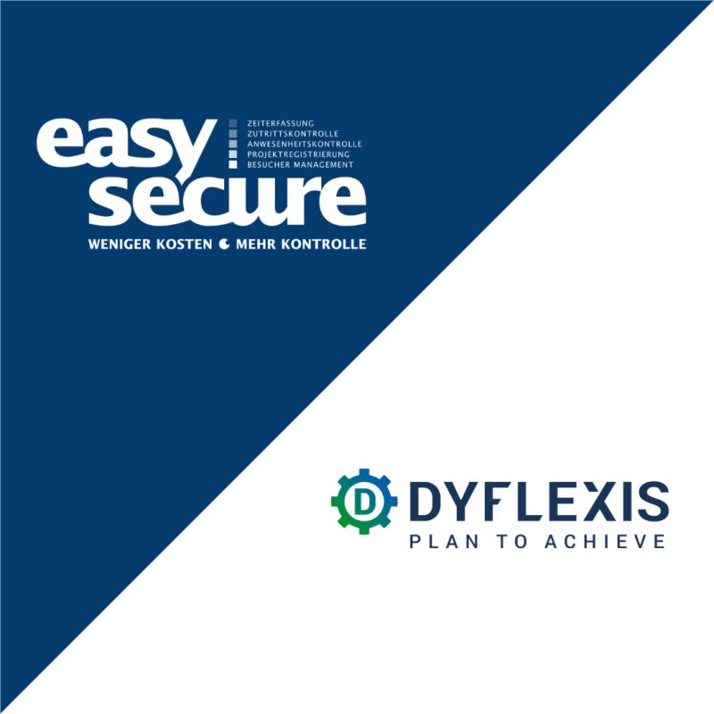 Am 17. und 18. Mai stellt EasySecure gemeinsam mit Dyflexis auf der HR tech fair aus.

Zusammen werden wir über unsere kombinierten Lösungen für Zutrittskontrolle, Zeiterfassung, Hardware &amp; Software informieren.

Mehr Infos?
hrtech.de