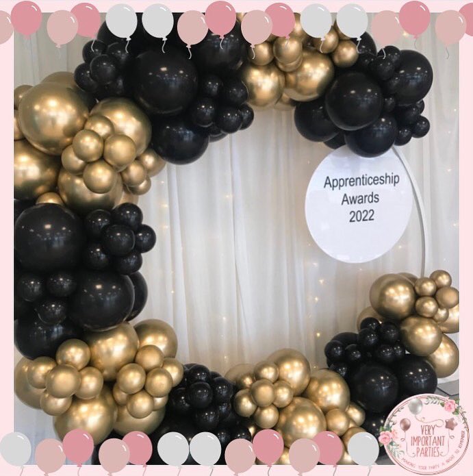 VeryParties's tweet photo. It’s always a pleasure to decorate for @DerwentsideColl I hope you all had an amazing night at the Apprenticeship awards 🎈 https://t.co/I42JsO7jlO