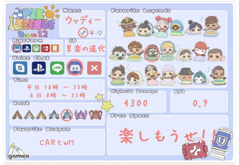 Woody__3__'s tweet photo. みんなも興奮剤刺していこうぜ！！
#ApexLegends 
#Apex自己紹介カードテンプレ 
#Apex募集 
#APEXフレンド募集 https://t.co/quvrBYDKoC