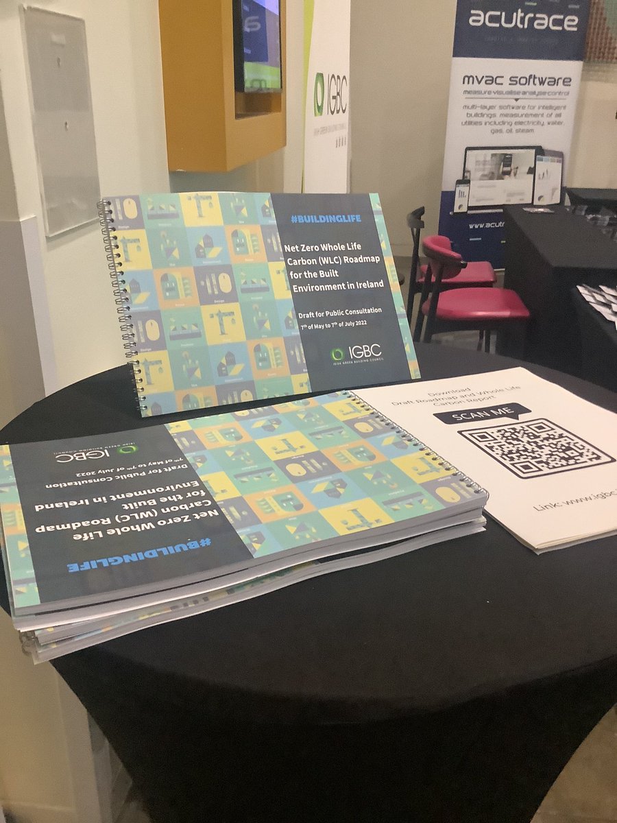 c_jammet's tweet photo. Delighted to launch our draft roadmap to decarbonise Ireland’s built environment 🏘 🏗 at today’s #BuildGreenNow22 – Check it out at 👇 https://t.co/cdCYGTsqr8 with @IrishGBC @WorldGBC_Europe #BuildingLife #ClimateAction https://t.co/jgBQ7PVycg