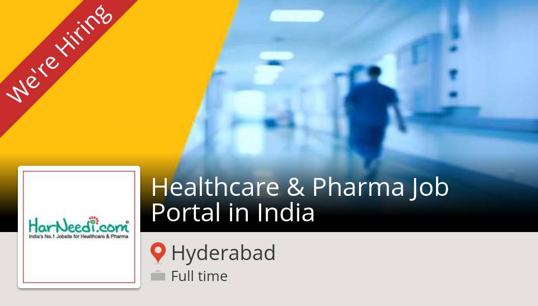 HarNeedi2013's tweet photo. Check out this #job: #Healthcare &amp; Pharma #Job Portal in India at #HarNeediJobPortal in #Hyderabad https://t.co/k9a0nYXMq8 https://t.co/DpUreHA7ed