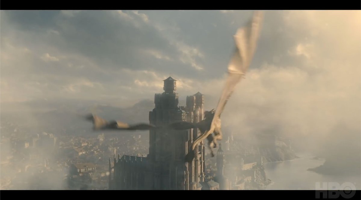 ArtofVFX's tweet photo. Let's go back to the universe of #GameofThrones with this teaser trailer for #HouseoftheDragon! The #VFX are made by #MPCepisodic, @Pixomondo: https://t.co/TUakfv4yrj https://t.co/YuZYd4hIPq