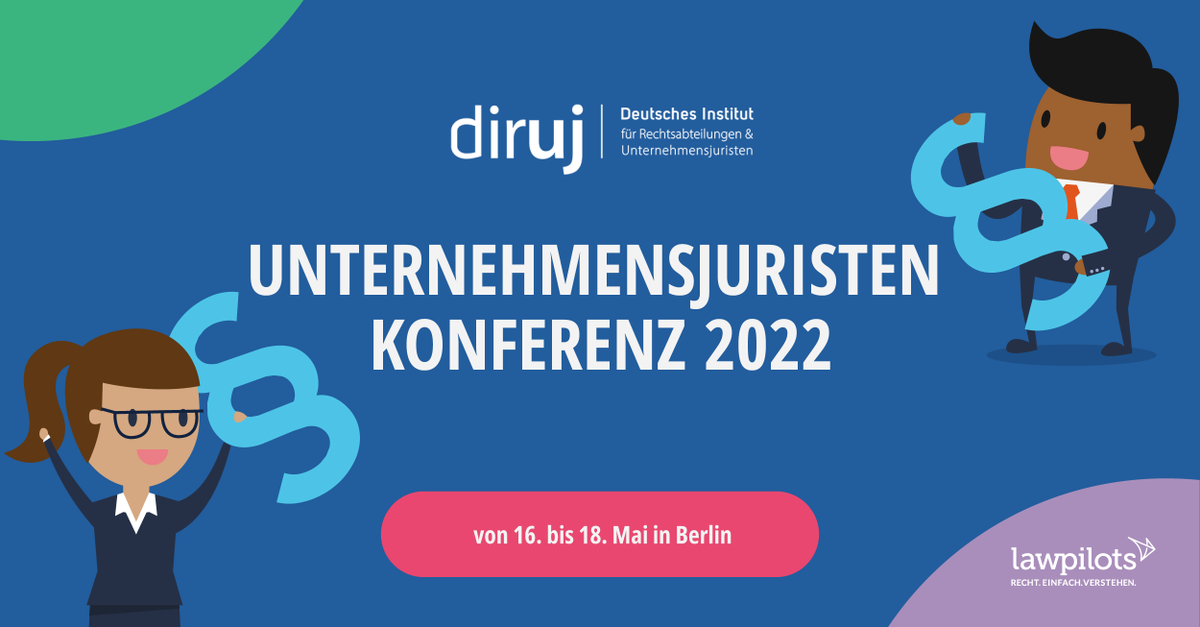 lawpilots's tweet photo. Als Marktführer in E-Learnings zu rechtlich-regulatorischen Themen schulen wir Mitarbeitende weltweit zu diversen #Compliance Themen und freuen uns sehr bei der Unternehmensjuristen Konferenz 2022 dabei zu sein. Wir begrüßen Sie gerne an unserem Stand!
#diruj #elearning https://t.co/8XwfGQ9Grs